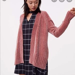Loft chenille cardigan